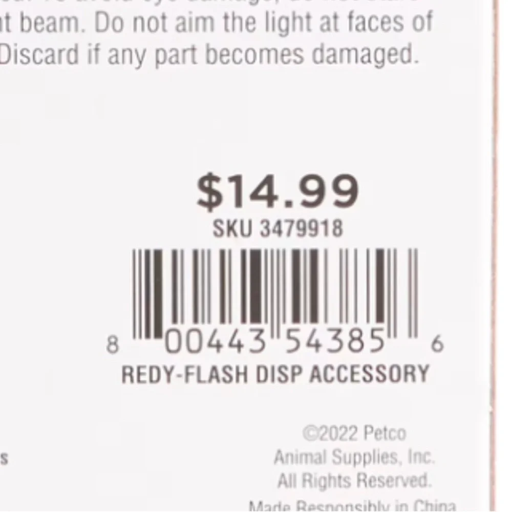 Reddy light dispenser